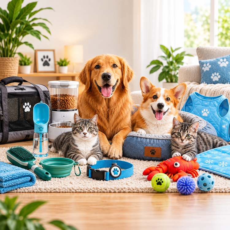 Pawsome Hub all collections featuring pet essentials, comfort, grooming, travel, and play products